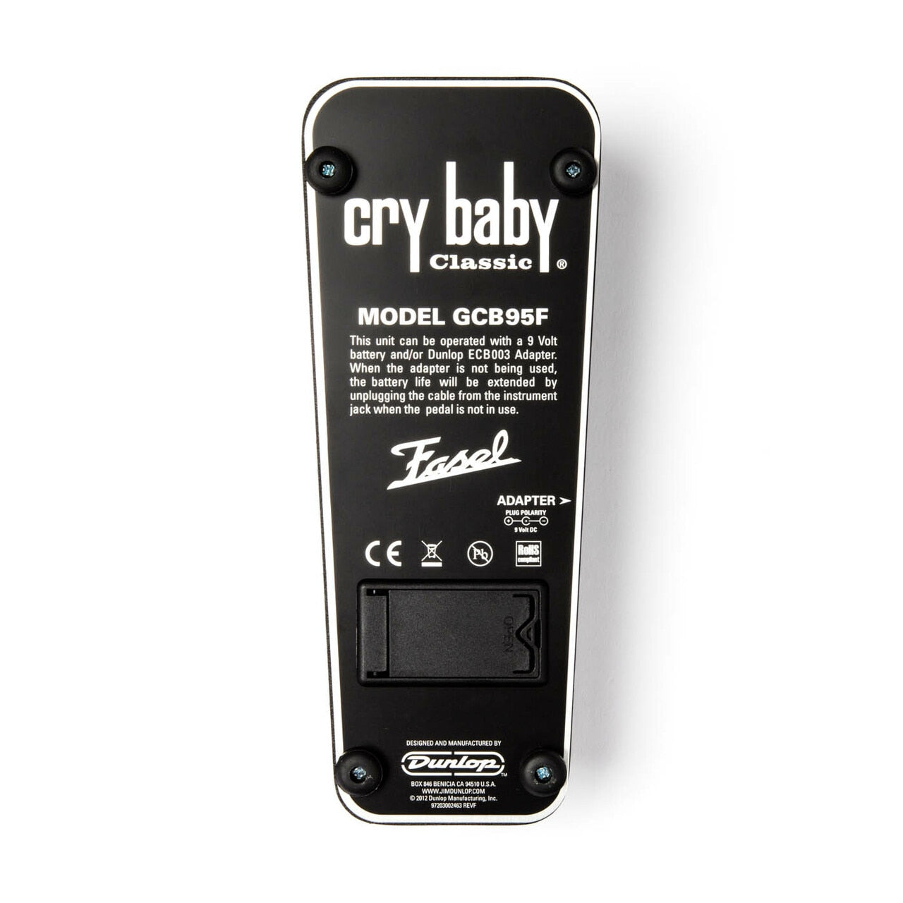 Dunlop Cry Baby® Classic Wah (GCB95F)