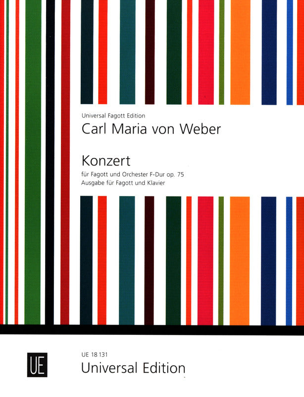Carl Maria von Weber (1786–1826) - Konzert für Fagott und Orchester F-Dur op. 75