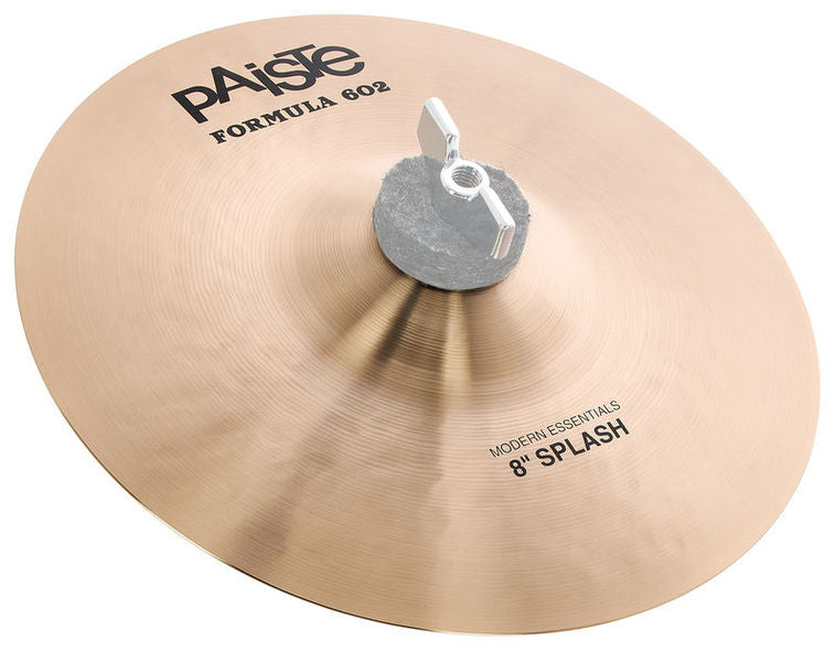 PAISTE Formula 602 Modern Essentials Splash Cymbal (Available in 8" & 10")