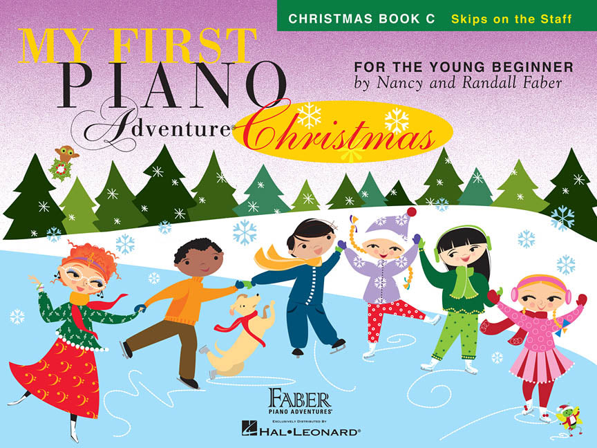 My First Piano Adventure Christmas – Book C Skips On The Staff
