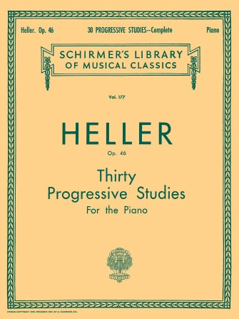 Stephen Heller: 30 Progressive Studies, Op. 46 (Complete) Piano Technique