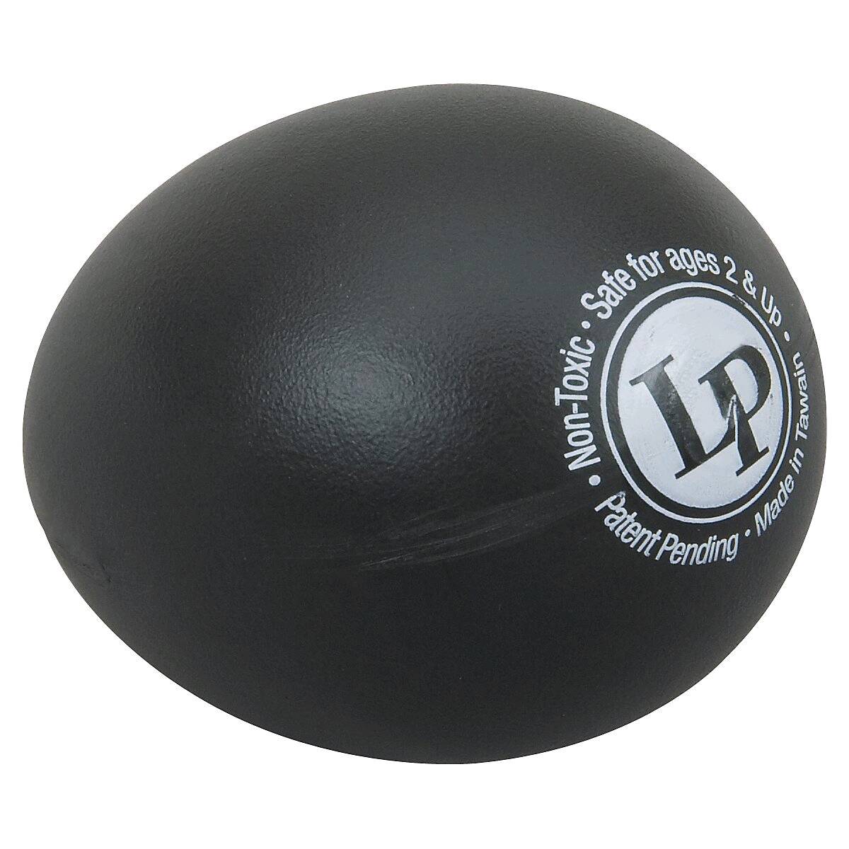 LP Plastic Egg Shaker - Black (LP001-BK)