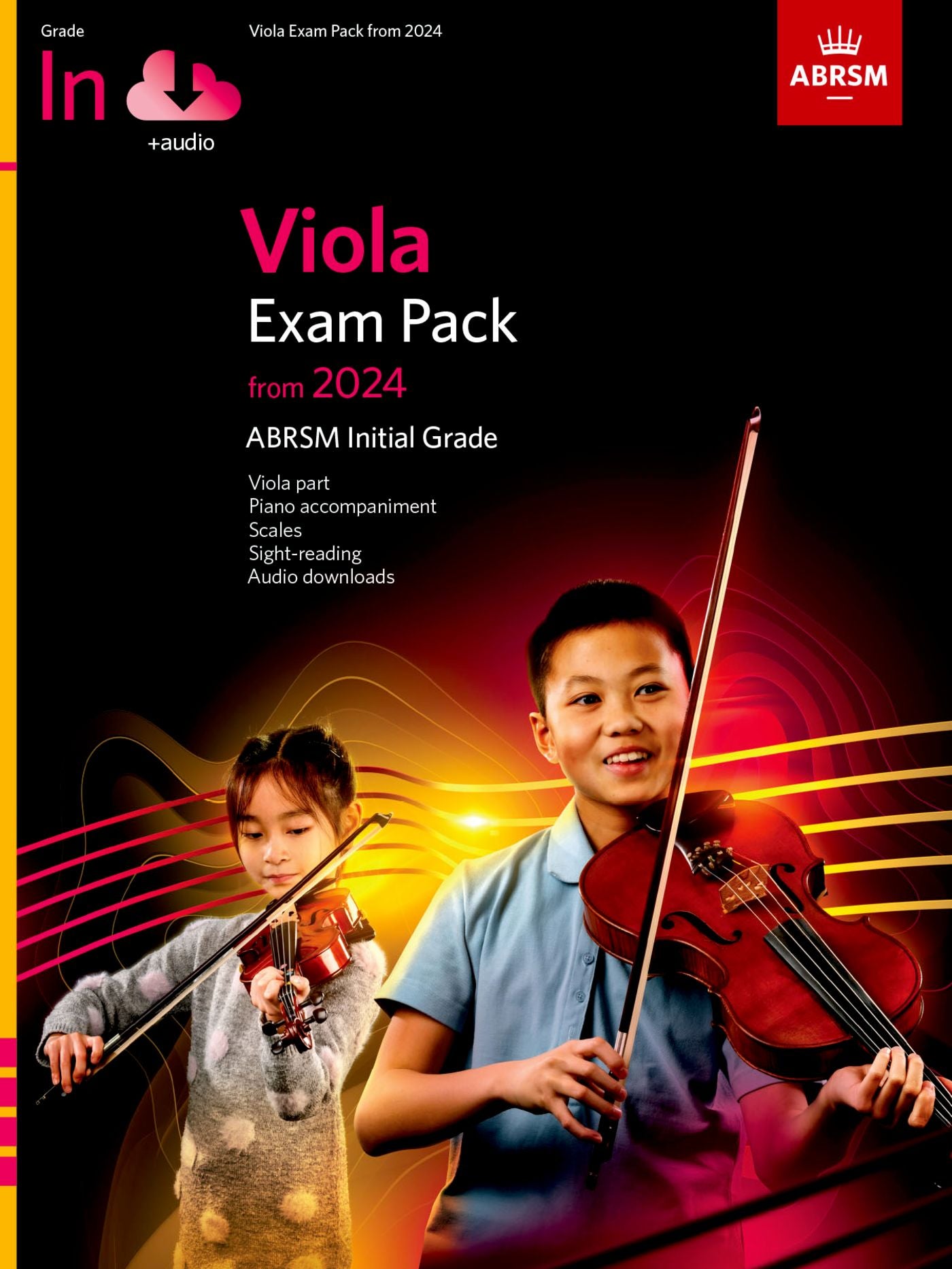 ABRSM Viola Exam Pack 2024, Initial Grade (w/ Audio)