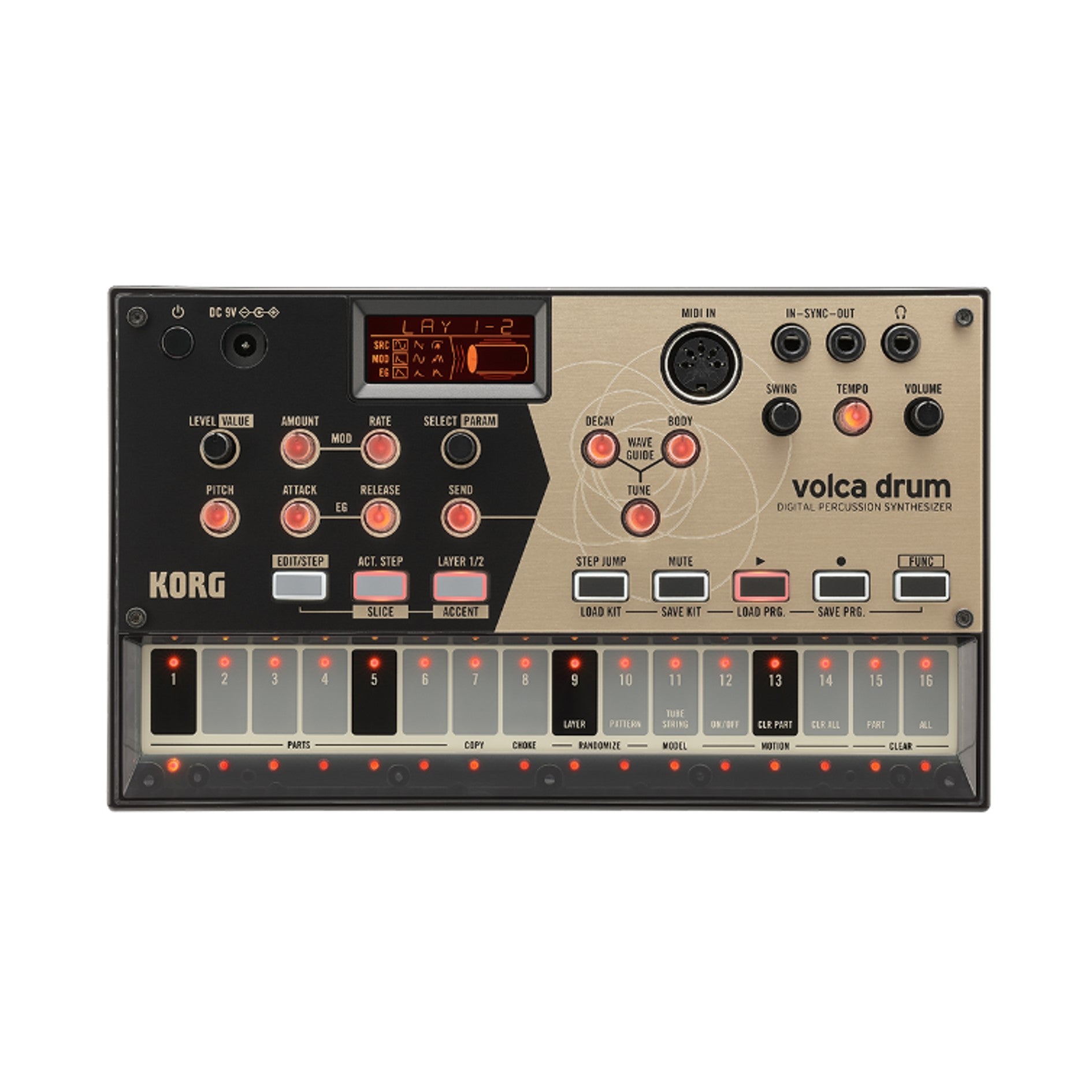 Korg volca drum - Digital Percussion Synthesizer