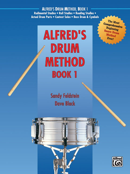 (Package) Alfreds Drum Method Book 1 + Alfred's Kid's Drum Course 1The Easiest Drum Method Ever! (with CD)