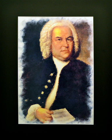 Bach Pop Art Poster