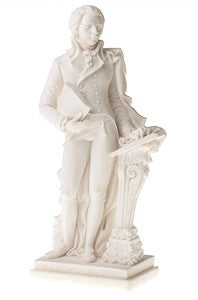 Mozart Statuette 10"