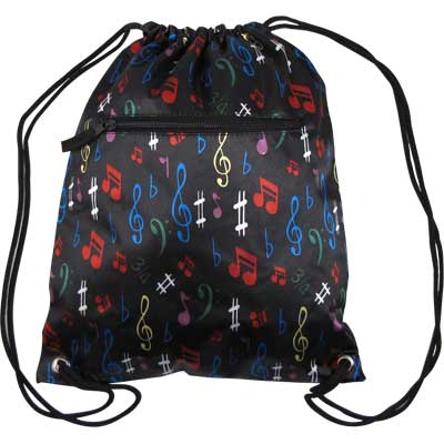 Satin Sling Bag Multi Color Notes