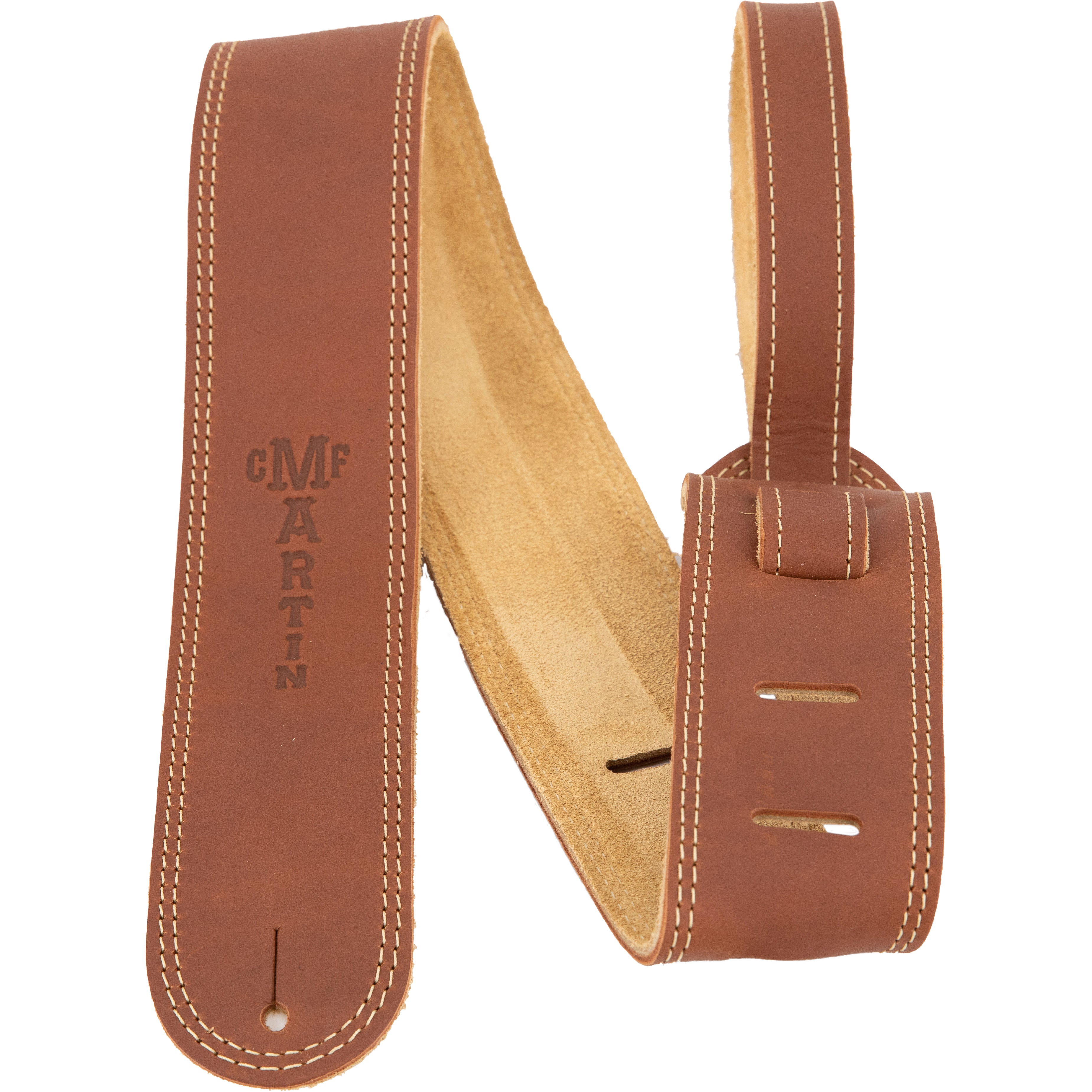 Martin Doubled Suede Guitar Strap Brown (A0012)