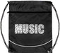 Music Drawstring Bag