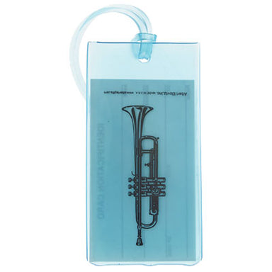Music ID Bag Tag Trumpet