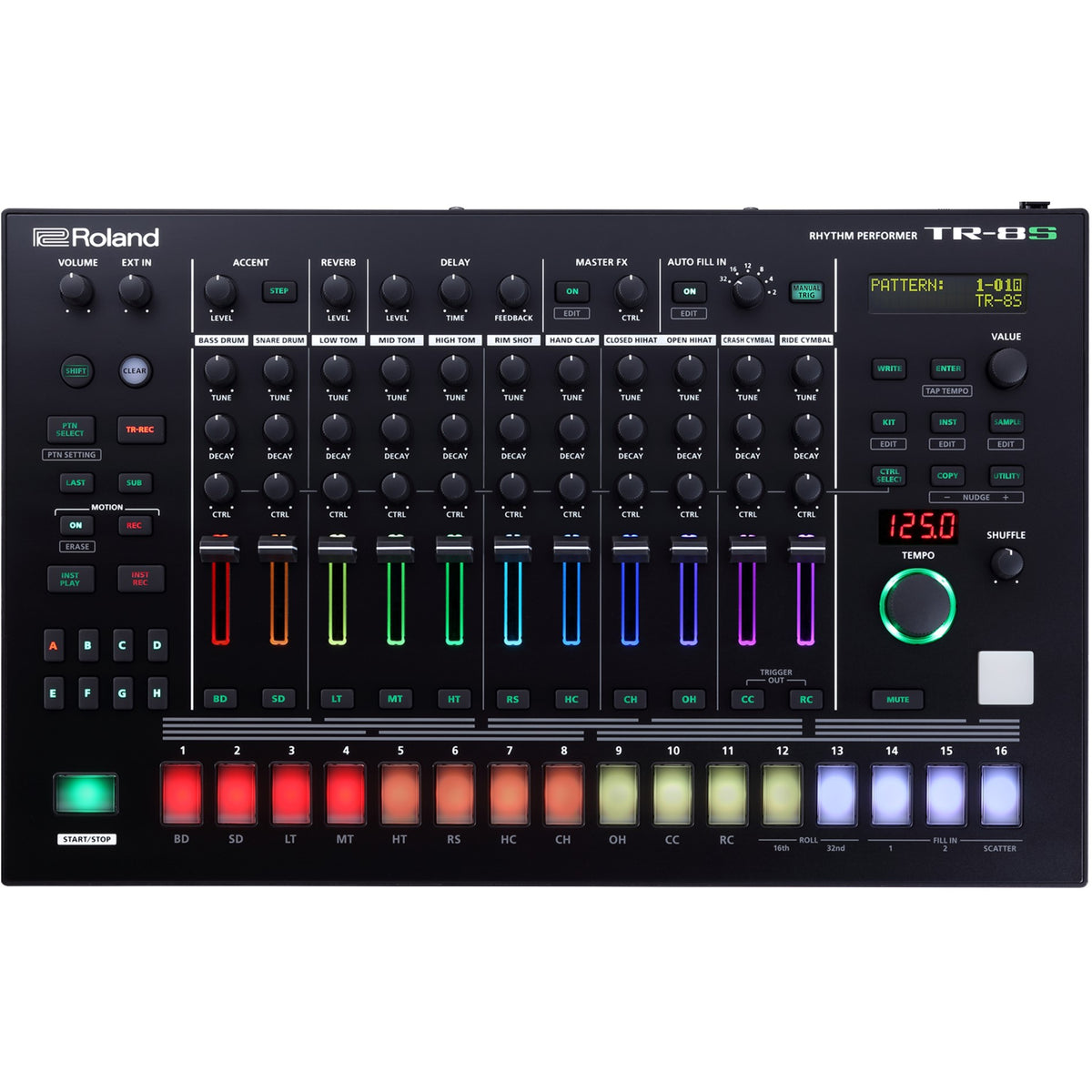パーカッション・打楽器 ROLAND TR-8S Roland TR-8S Rhythm Performer — Tom Lee Music