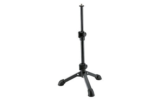 K & M 23150 Tabletop Microphone Stand - BLACK 3/8"