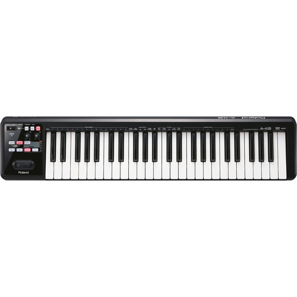 ローランド Ａ-49 MIDI KEYBOARD CONTROLLER　あ918 Amazon | Roland ローランド MIDIキーボードコントローラー A-49