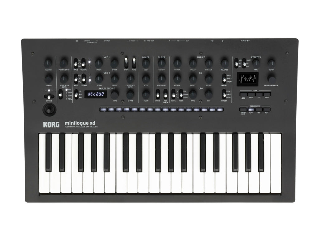 Korg minilogue xd Polyphonic Analogue Synthesizer — Tom Lee Music