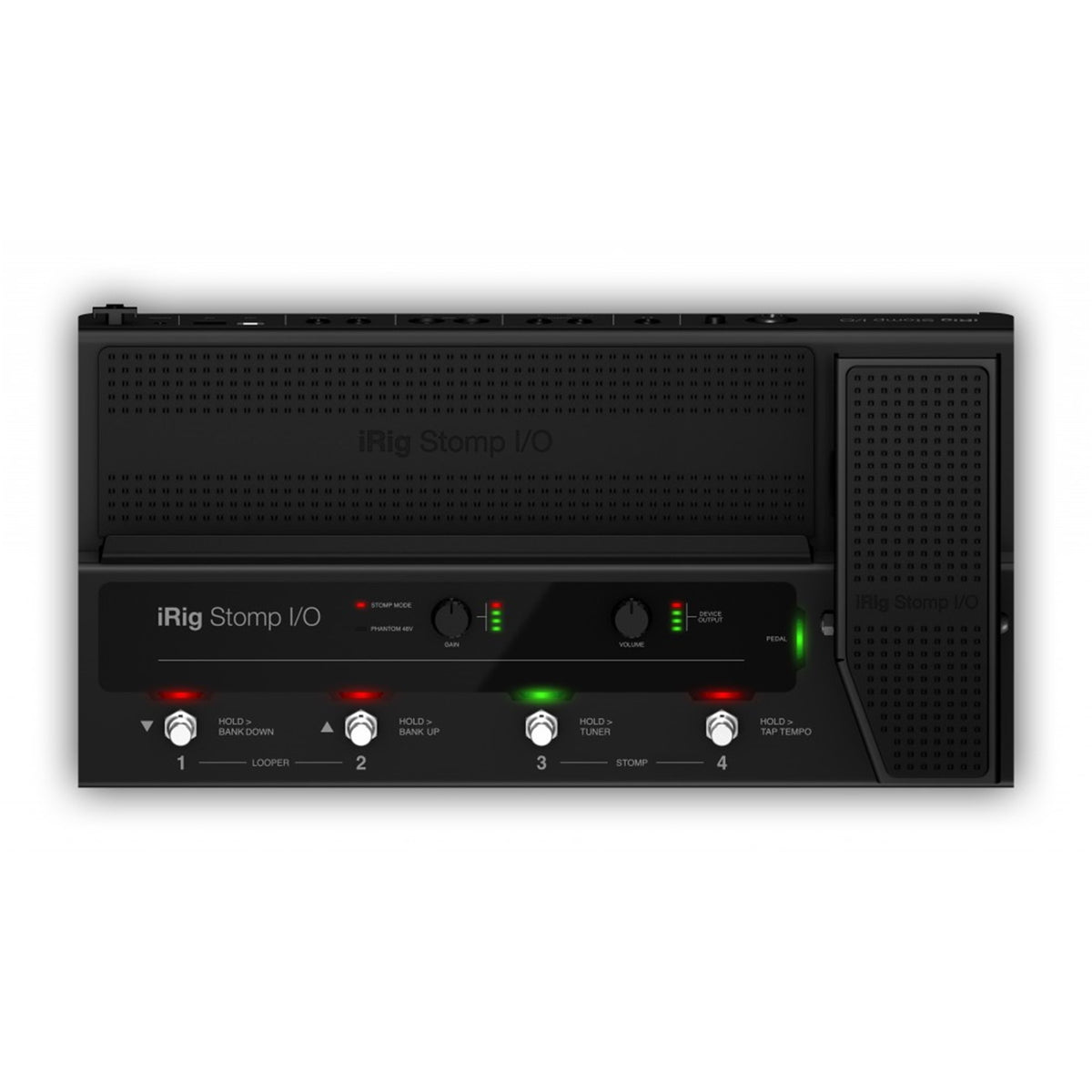 IK Multimedia iRig Stomp I/O - USB Pedalboard Controller/Audio