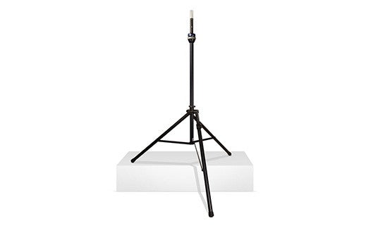 Ultimate TS-99BL TELELOCK® SERIES LIFT-ASSIST ALUMINUM SPEAKER STAND WITH INTEGRATED SPEAKER ADAPTER - EXTRA HEIGHT & LEVELING LEG ﻿