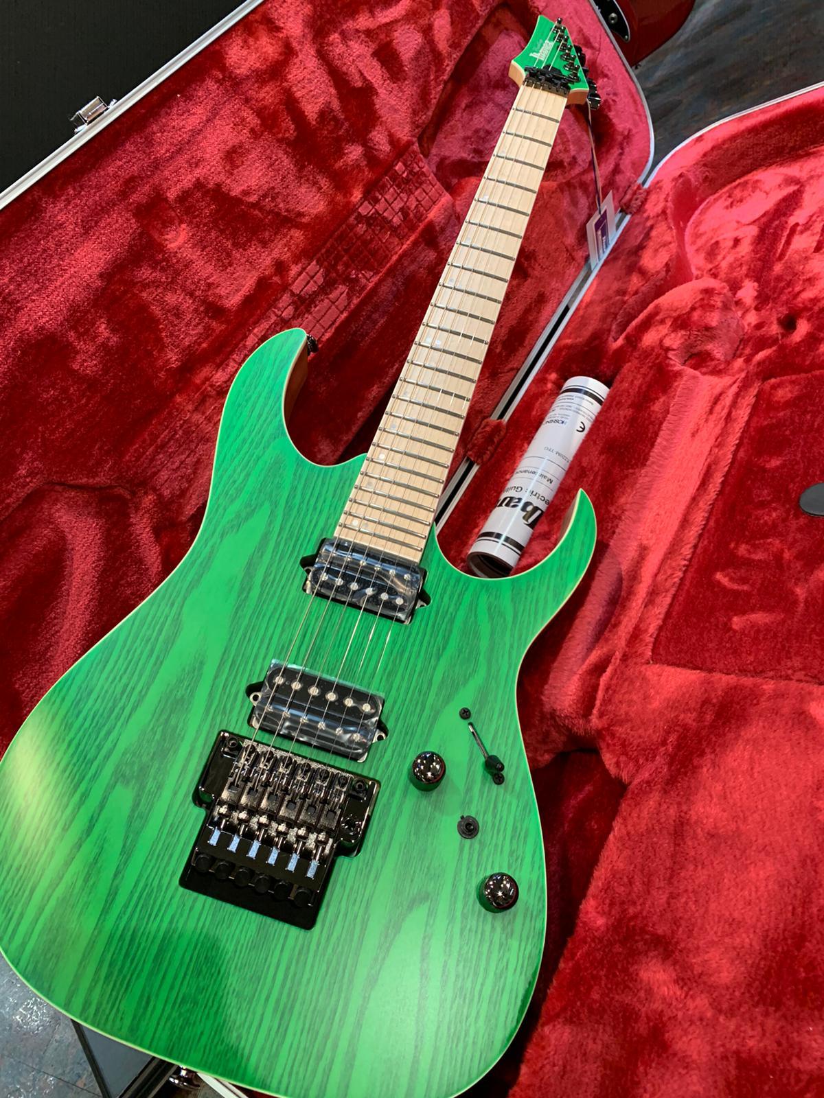 Ibanez Prestige RGR5220MTFG (Transparent Fluorescent Green) Japan Made Electric Guitar 電結他