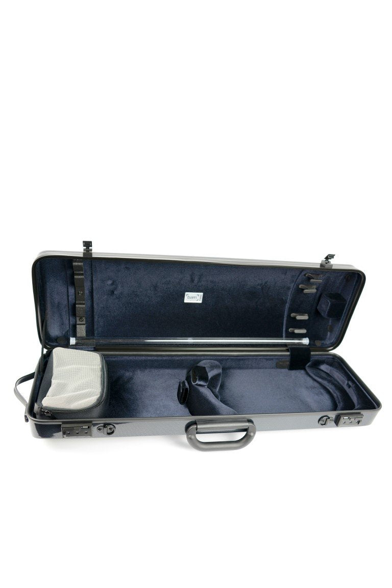 BAM Hightech Oblong Violin Case without pocket (assorted colors)