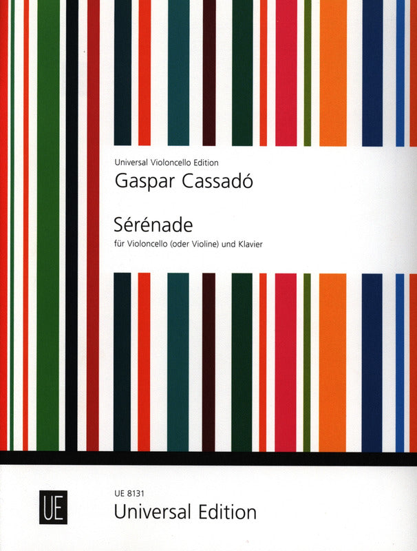 Cassadó - Serenade for Cello