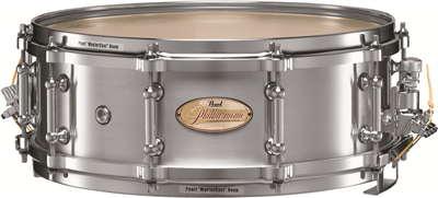 PEARL Philharmonic Cast-Aluminum Concert Snare Drum (Available in 2 Sizes)
