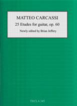 Carcassi 25 Etudes For Guitar Op60