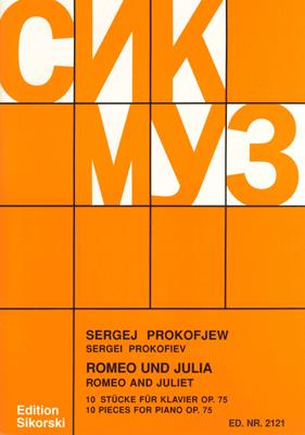 Prokofiev 10 Pieces Op75 (Rom & Juliet)