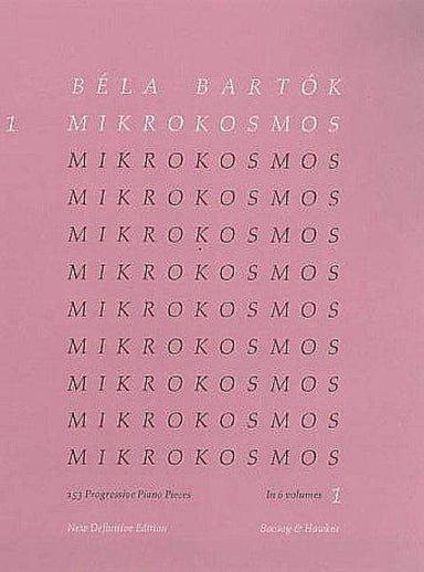 Bartok Mikrokosmos 1 Definitive Edition