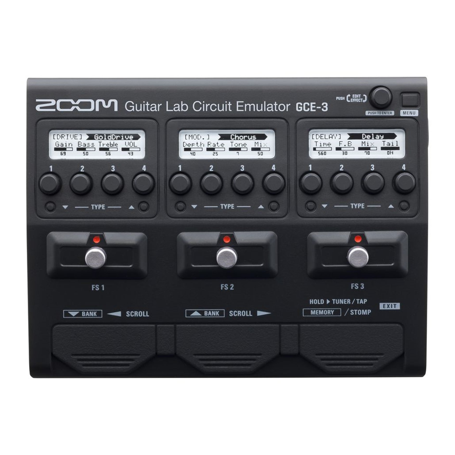 Zoom GCE-3 Guitar Lab Circuit Emulator — Tom Lee Music