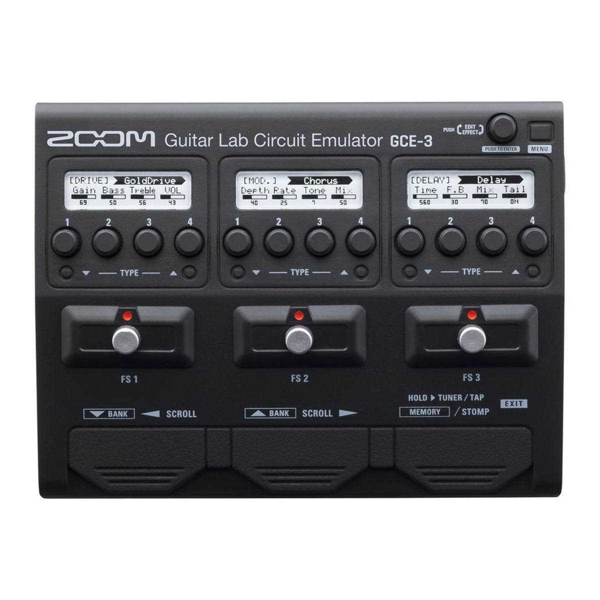 Zoom GCE-3 Guitar Lab Circuit Emulator — Tom Lee Music