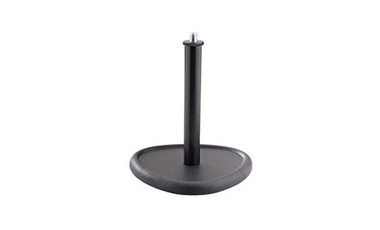 K & M 23230 Table Microphone Stand- BLACK
