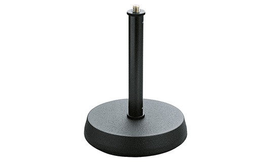 K&M 232 Table Microphone Stand - BLACK