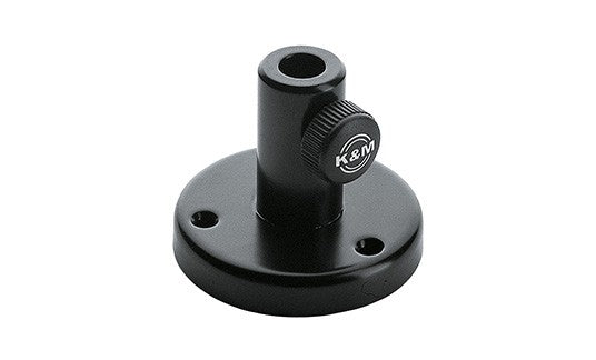 K&M 23855 Table Flange - BLACK