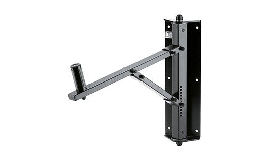 K & M 24120 Speaker Wall Mount - BLACK