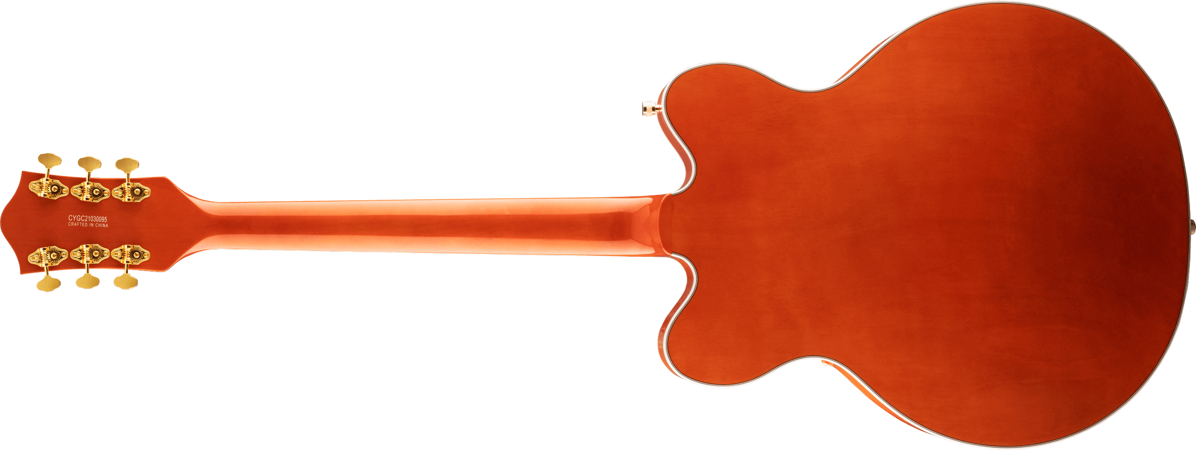 Gretsch G5422TG Electromatic® Classic Hollow Body Double-Cut with Bigsby® and Gold Hardware, Laurel Fingerboard, Orange Stain