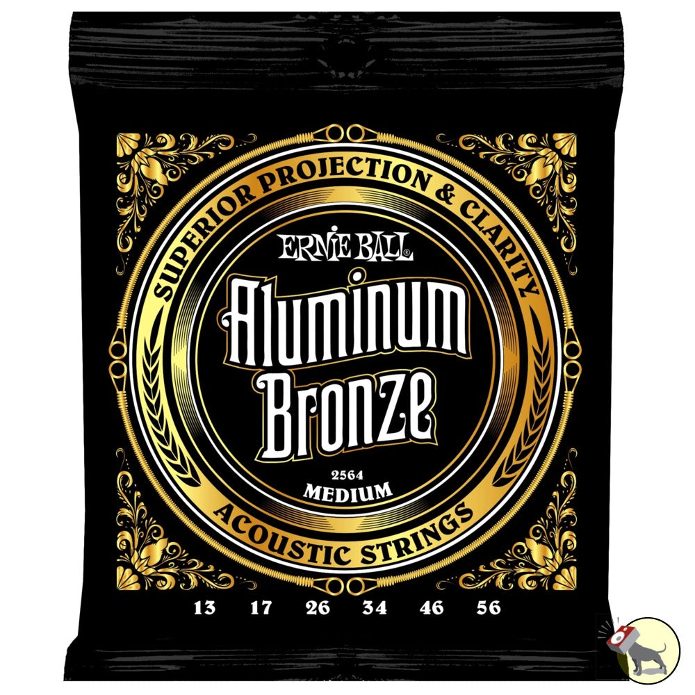 Ernie Ball, 2564, Acoustic Aluminium Bronze Medium, Guitar Strings