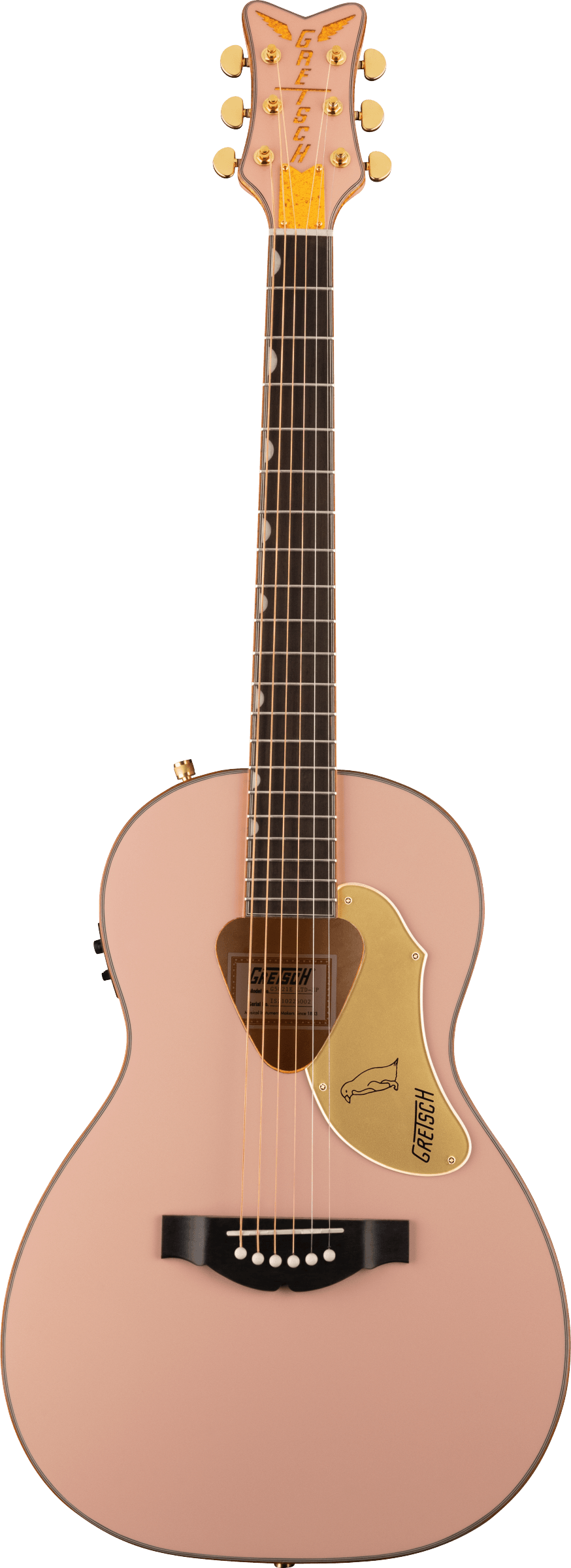 Gretsch G5021E Rancher™ Penguin™ Parlor Acoustic/Electric, Shell Pink
