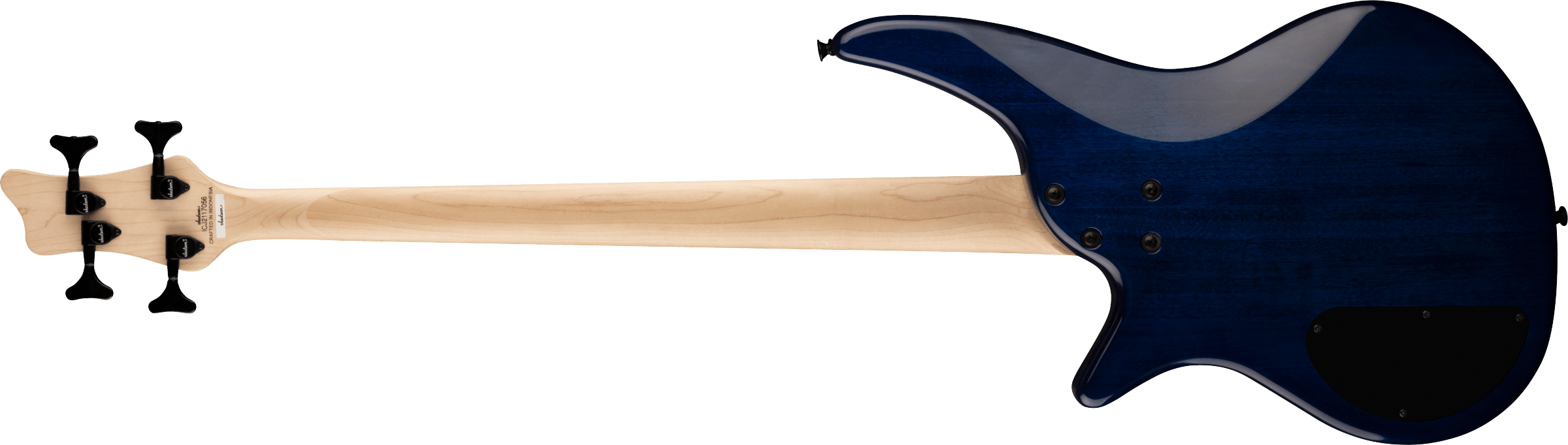 Jackson JS Series Spectra Bass JS2P, Laurel Fingerboard, Blue Burst