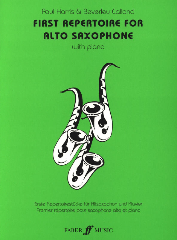 First Repertoire For Alto Saxophone with piano