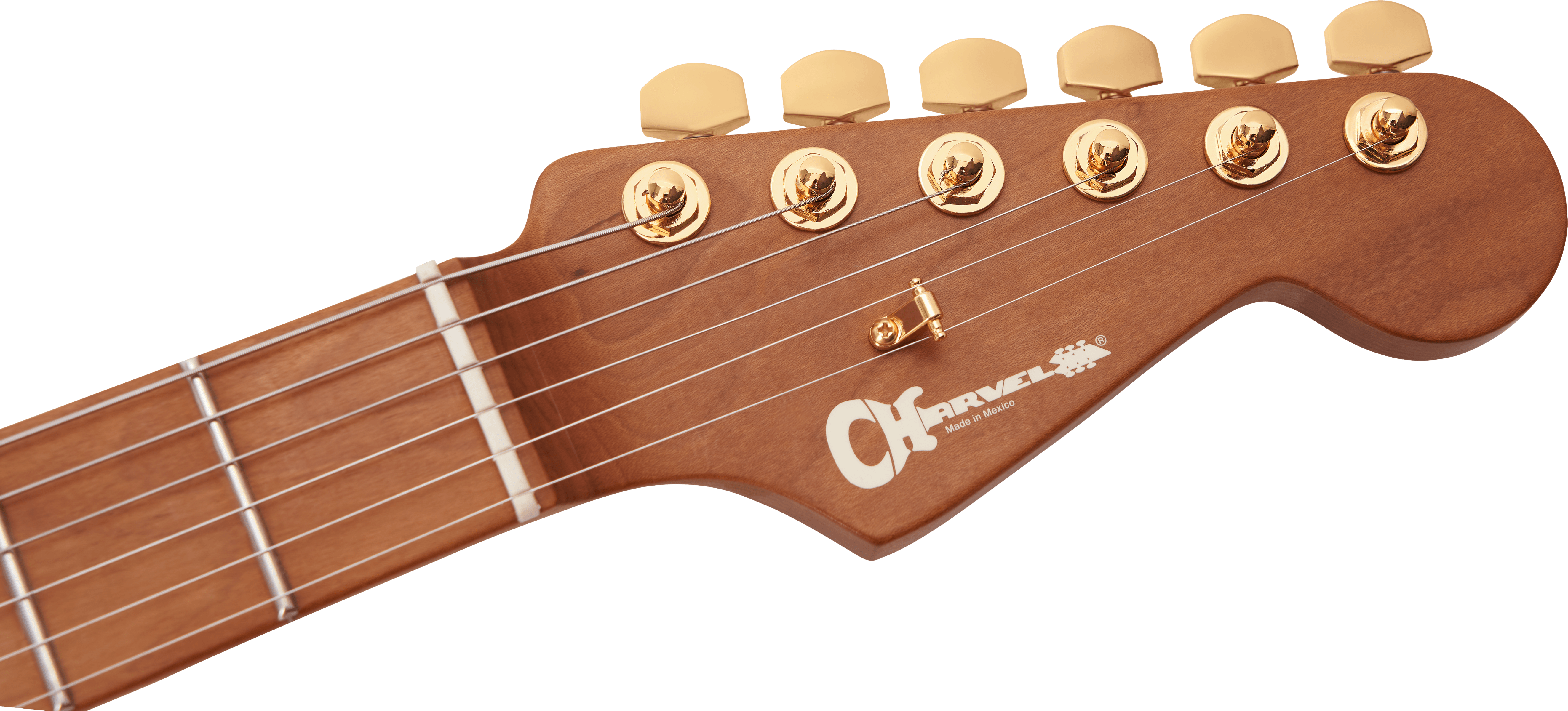 Charvel Pro-Mod DK24 HSH 2PT CM, Caramelized Maple Fingerboard, Mystic Blue