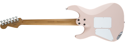 Charvel Pro-Mod DK24 HSS 2PT CM, Caramelized Maple Fingerboard, Satin Shell Pink