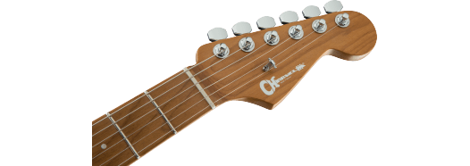 Charvel Pro-Mod DK24 HSS 2PT CM, Caramelized Maple Fingerboard, Satin Shell Pink