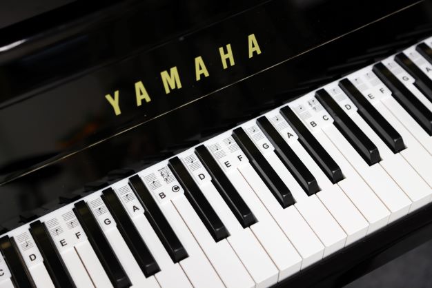 Piano keyboard musical notes index (88 Keys) - 黑白鋼琴音符指南 (可拆卸鋼琴鍵盤音符88鍵)