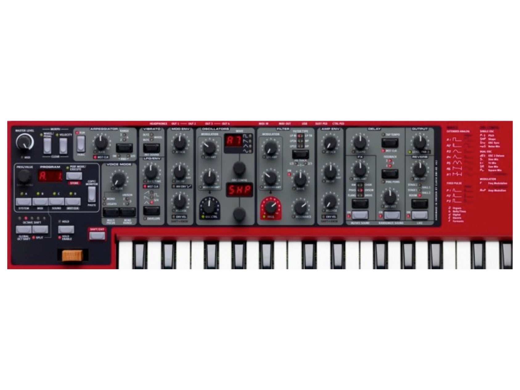 Nord LEAD A1 Analog Modeling Synthesizer