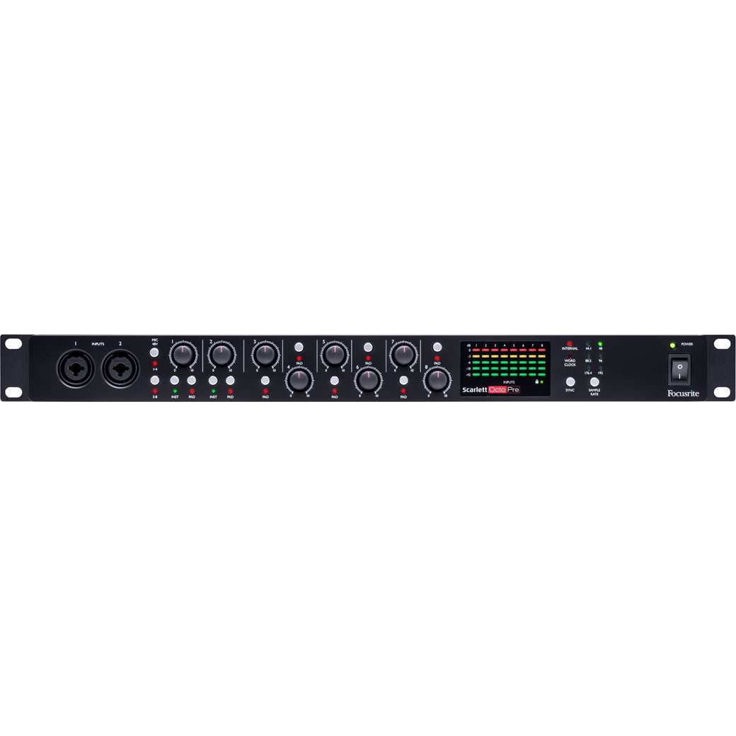 Focusrite Scarlett OctoPre - Eight-Channel Mic Pre with ADAT Connectivity