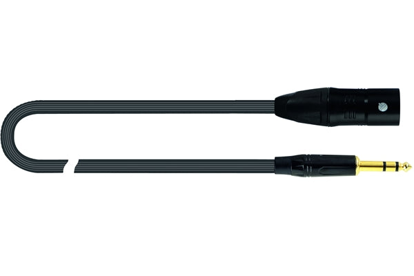 Quik Lok JUST/MJS-3 Microphone Cable XLR Male / Jack Stereo