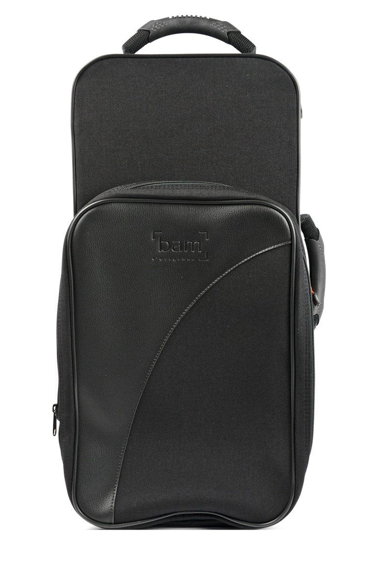 BAM Trekking Double Trumpet Case, Black