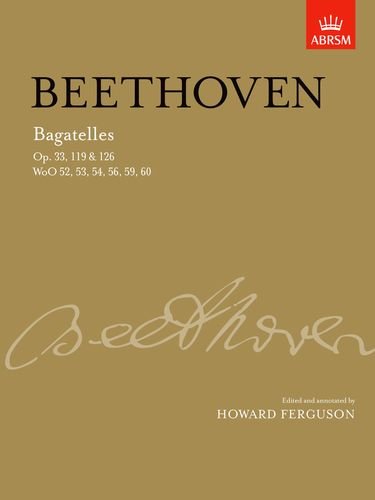Beethoven Bagatelles, complete