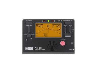 Korg TM60 Combo Tuner Metronome, black