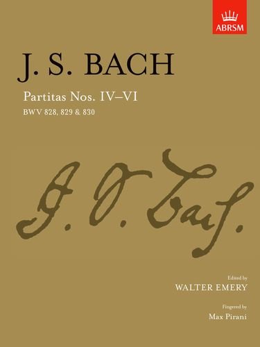 Bach Partitas IV-VI BWV 828-830